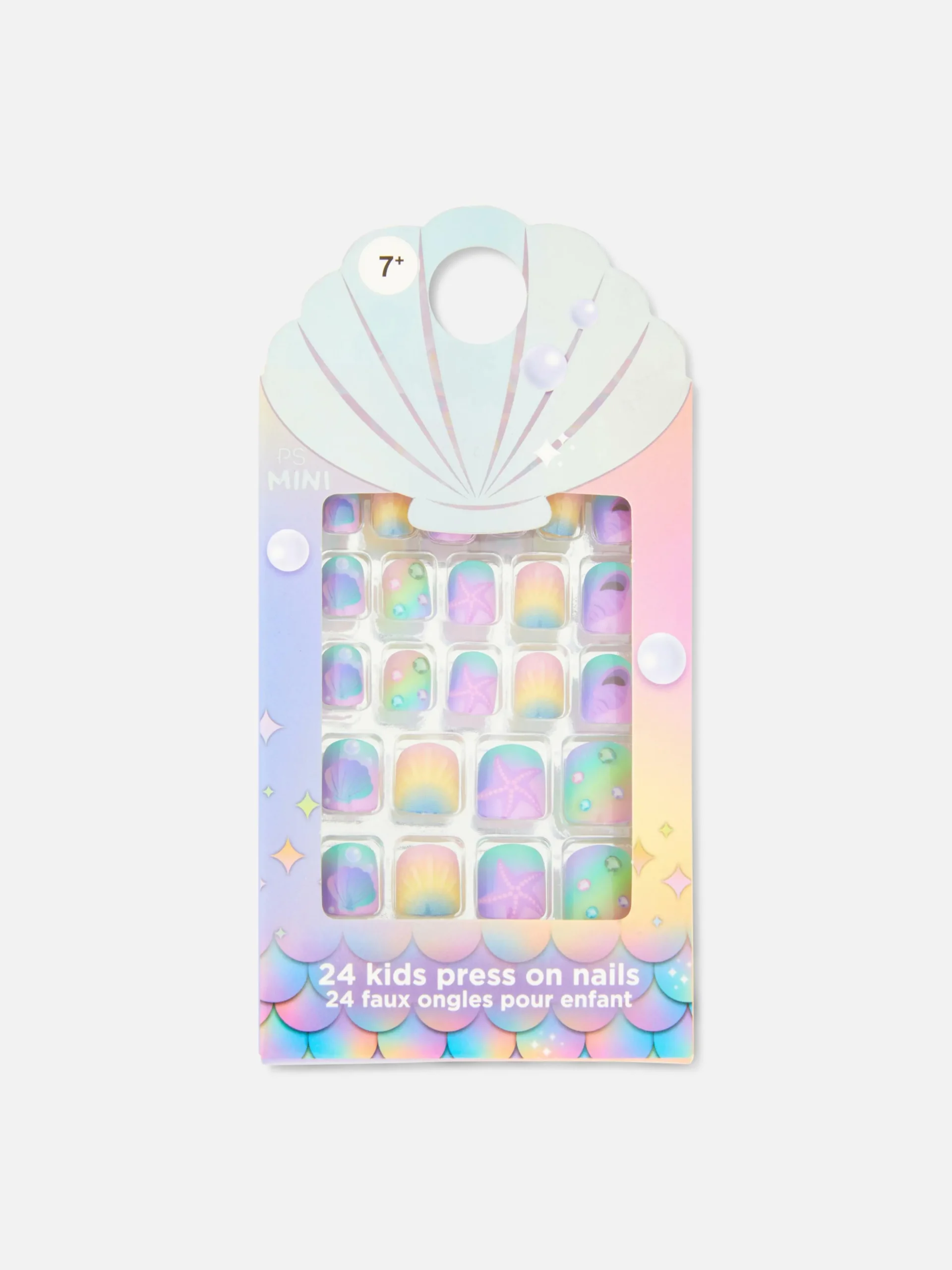 PS… Mini-Kunstnägel Im Ombré-Design