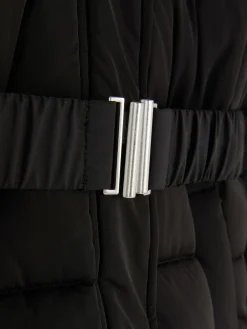 Pufferjacke Mit Gürtel