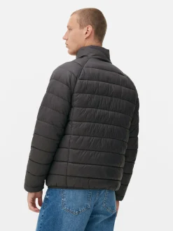 Pufferjacke Mit Trichterkragen