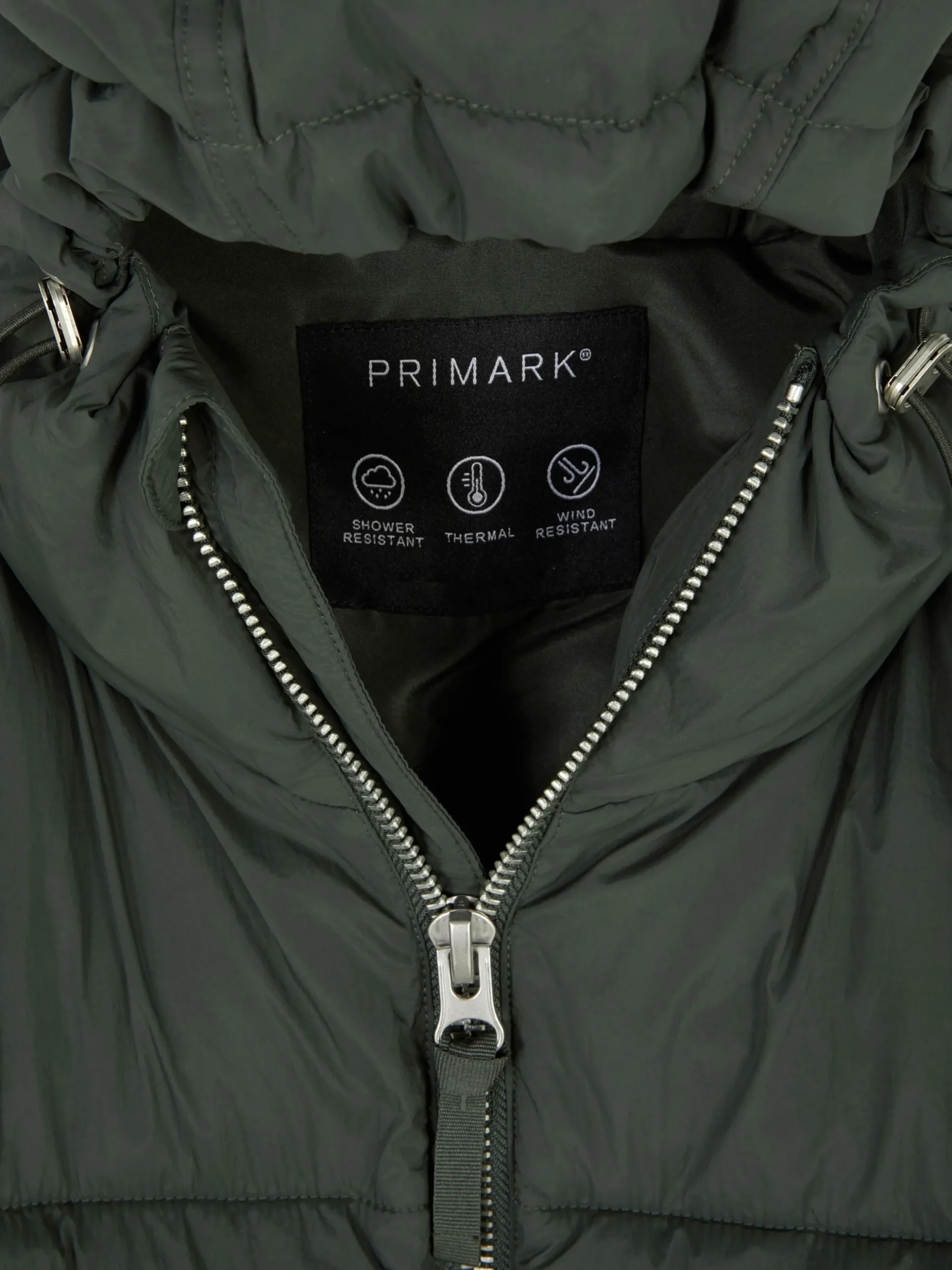 Pufferjacke Mit Zwei-Wege-Reißverschluss