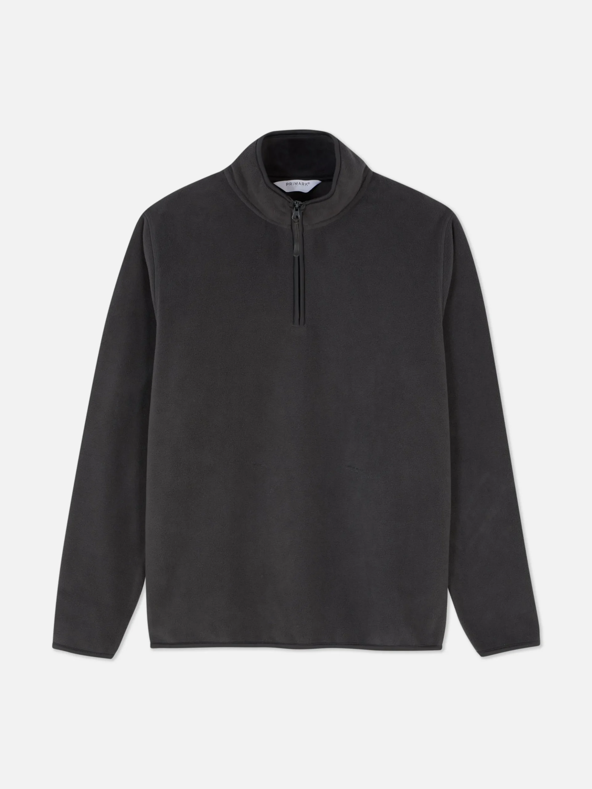 Pullover Aus Fleece Mit Halbem Reißverschluss