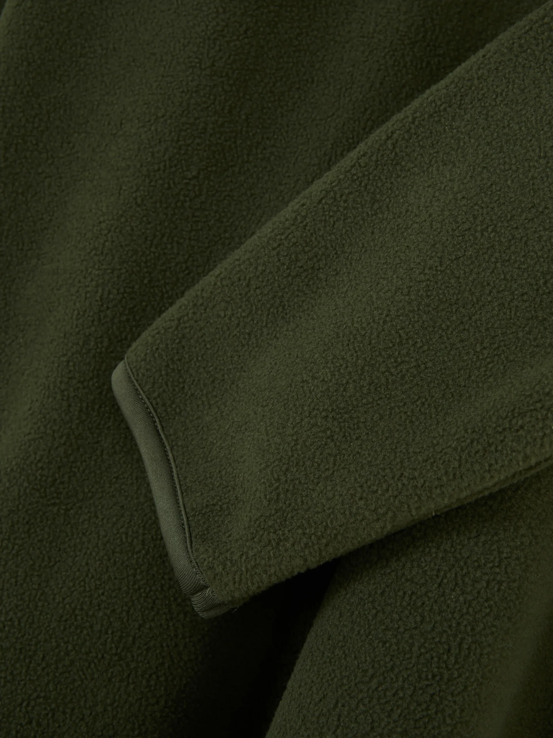 Pullover Aus Fleece Mit Halbem Reißverschluss