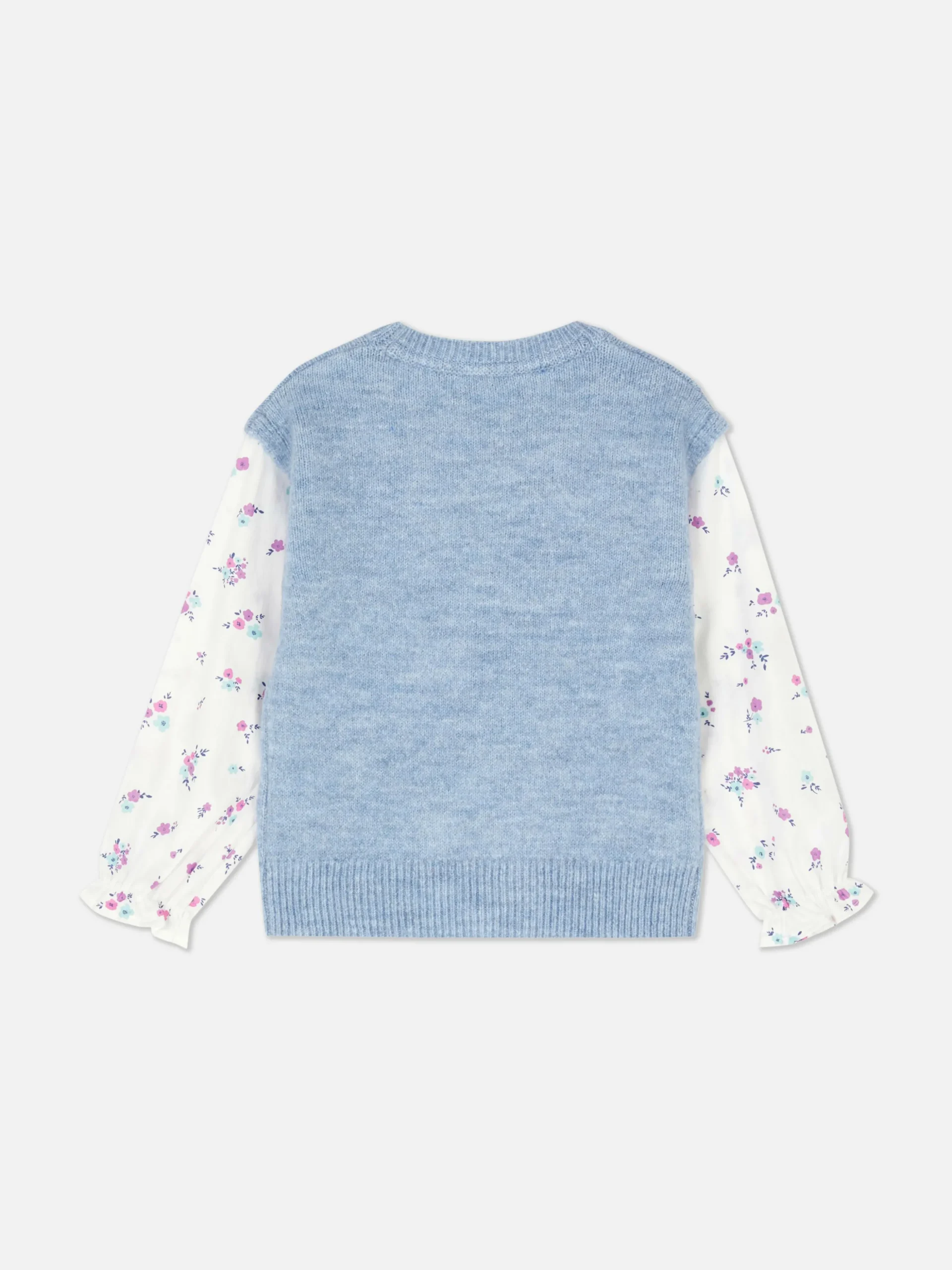 Pullover Mit Kontrastärmeln