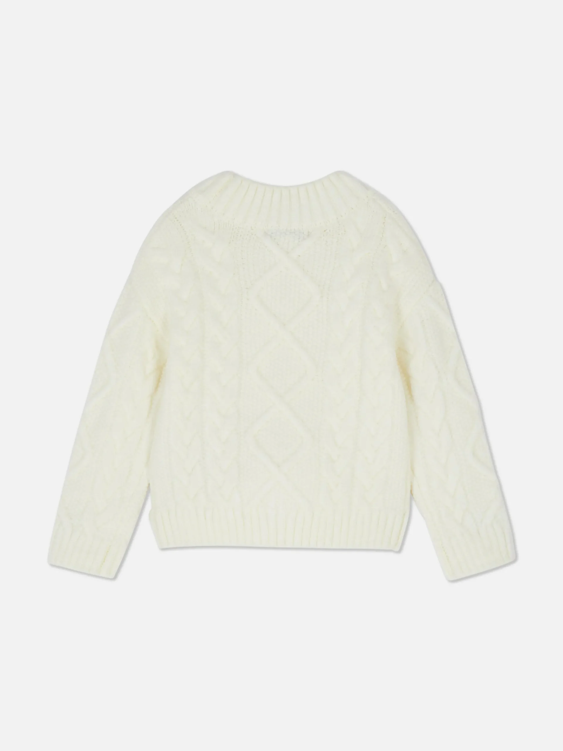 Pullover Mit Zopfmuster