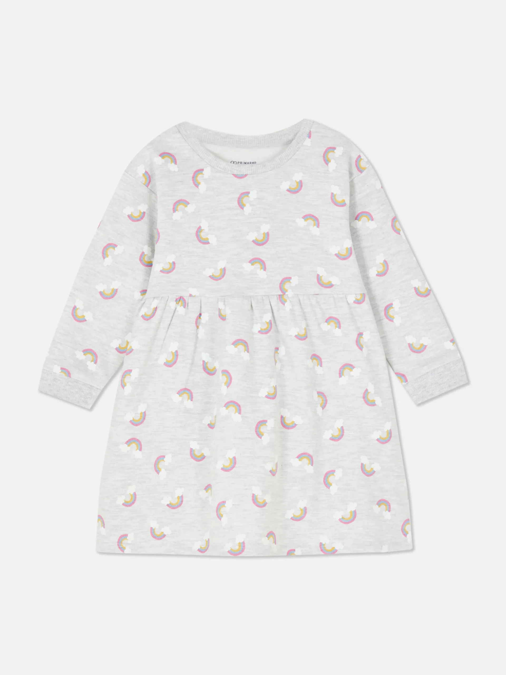 Pulloverkleid Mit Regenbogenmuster