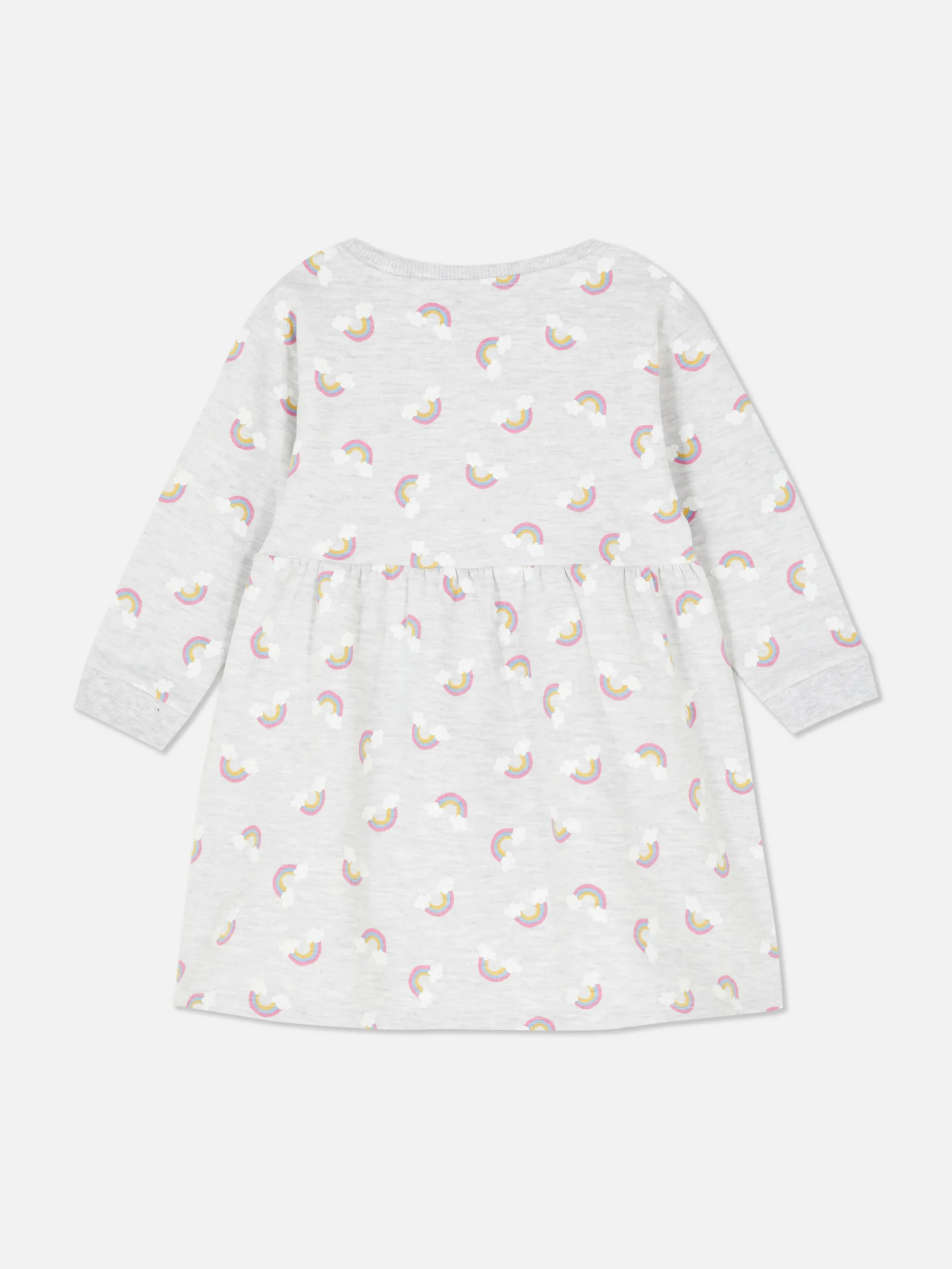 Pulloverkleid Mit Regenbogenmuster