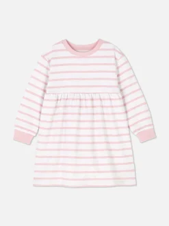 Pulloverkleid Mit Streifen