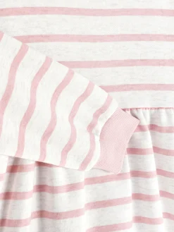 Pulloverkleid Mit Streifen