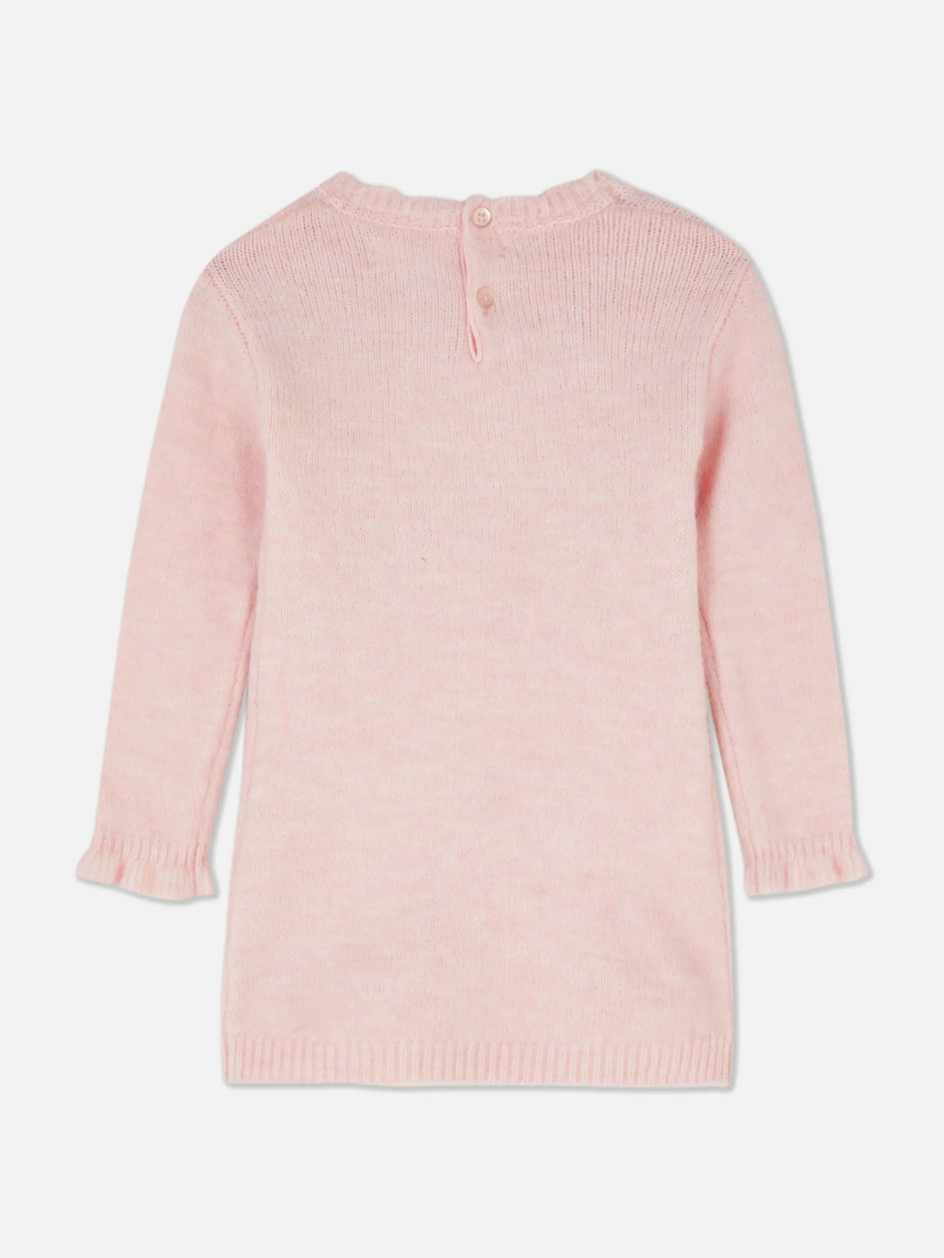 Pulloverkleid Und Strumpfhose Aus Strick Mit Häschen