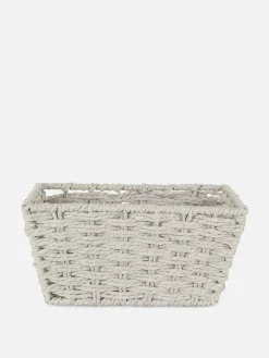 Quadratischer Seilkorb