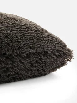 Quadratisches Kissen Aus Kunstpelz