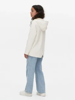 Regenmantel Mit Verdecktem Verschluss