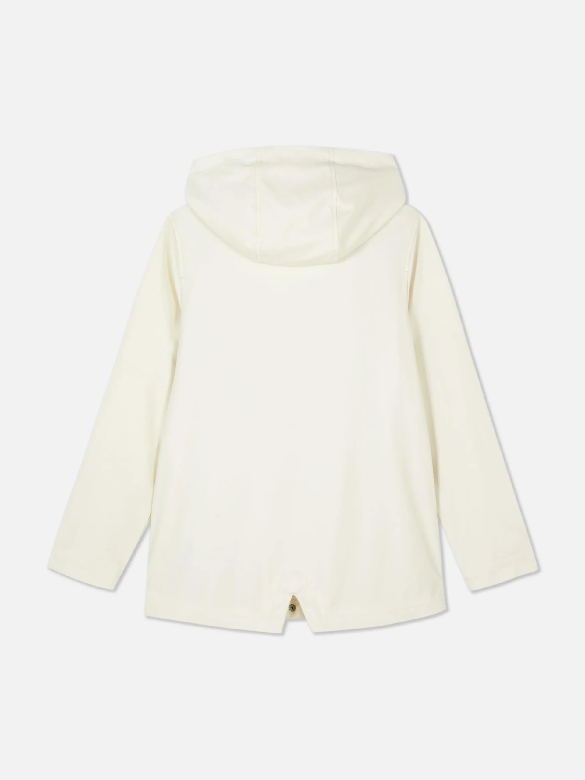 Regenmantel Mit Verdecktem Verschluss