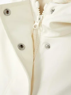 Regenmantel Mit Verdecktem Verschluss