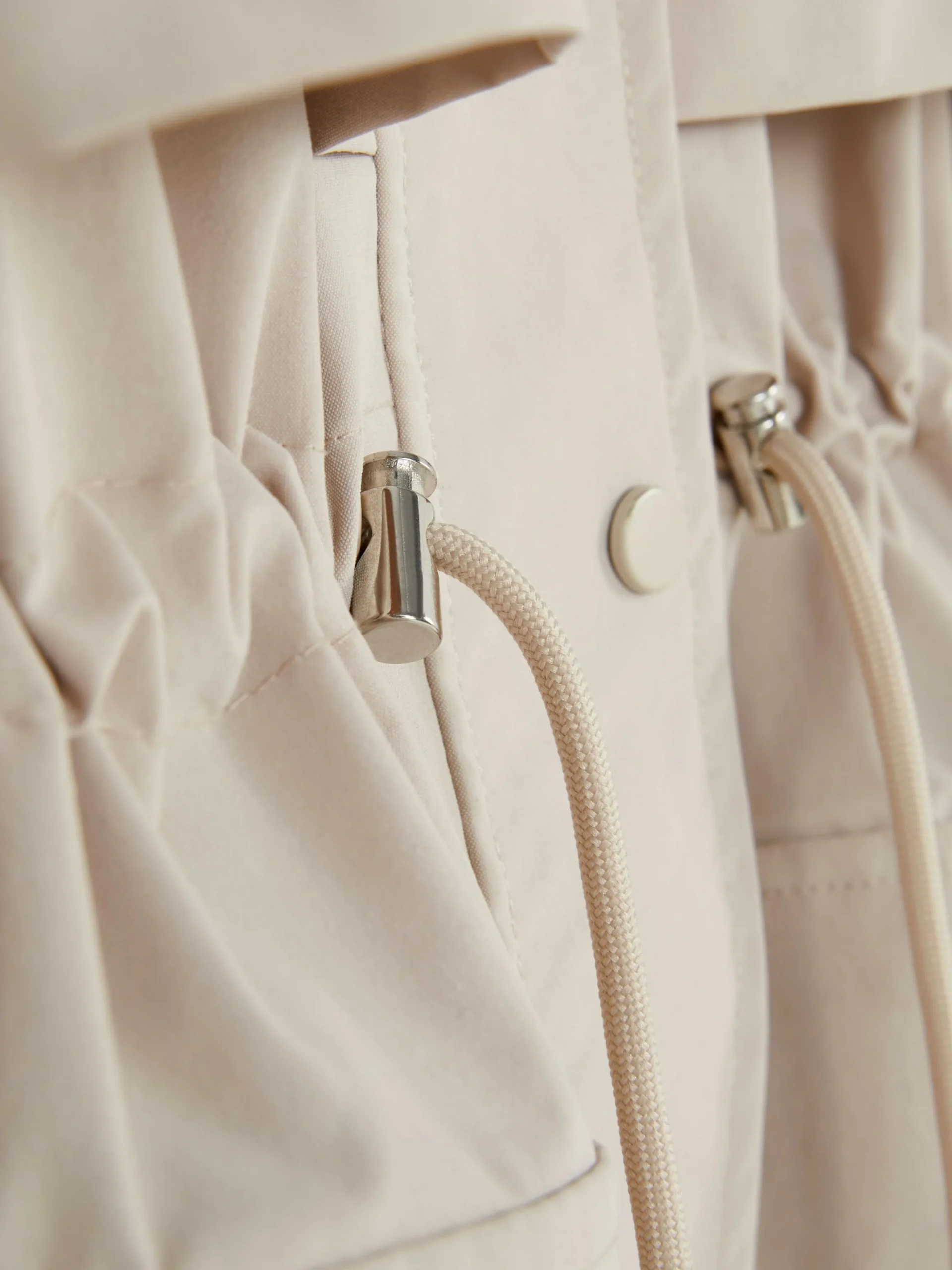 Regenparka Mit Kordelzug