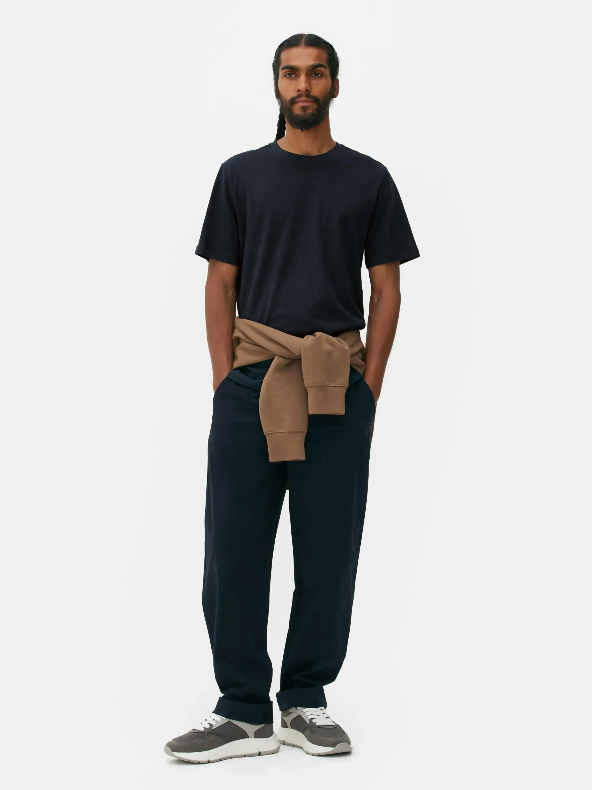 Regular Fit Rundhals-T-Shirt