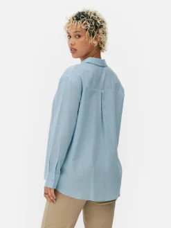 Regular-Fit-Hemd Mit Knopfleiste