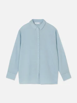 Regular-Fit-Hemd Mit Knopfleiste