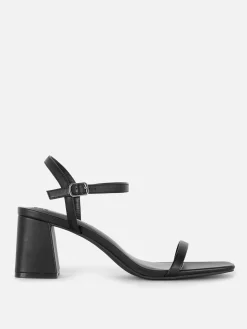 Riemchensandaletten Mit Blockabsatz