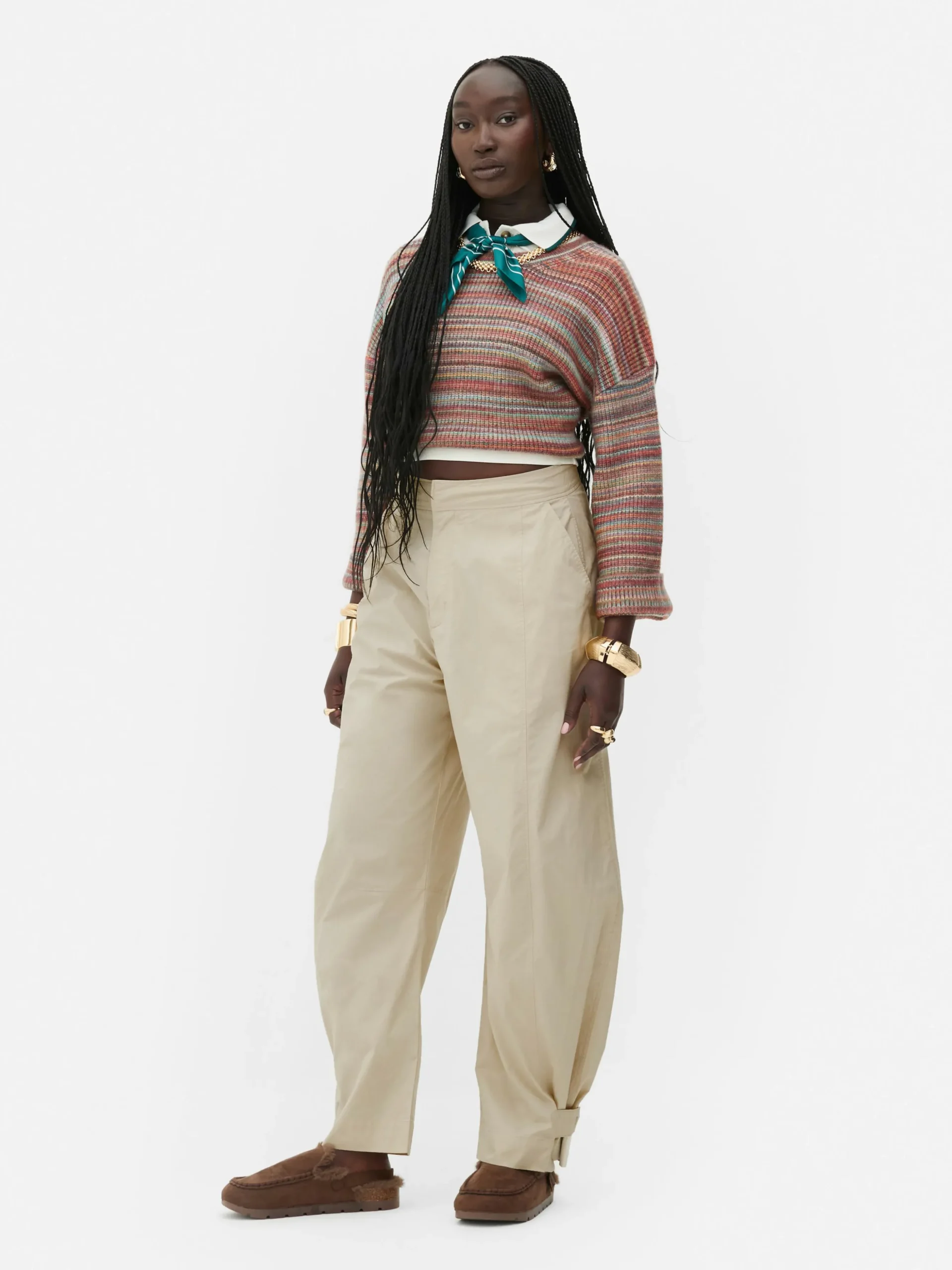 „Rita Ora“ Barrel-Hose Im Utility-Stil