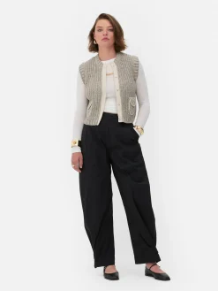 „Rita Ora“ Barrel-Hose Im Utility-Stil