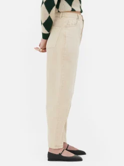 „Rita Ora“ Barrel-Jeans In Acid-Wash-Optik