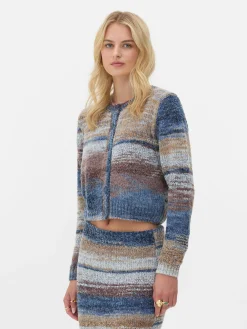 „Rita Ora“ Cardigan Mit Space-Dye-Muster