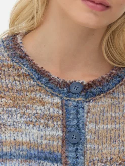 „Rita Ora“ Cardigan Mit Space-Dye-Muster