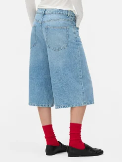 „Rita Ora“ Denim-Bermudashorts