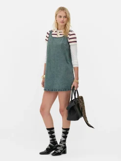 „Rita Ora“ Denim-Etuikleid