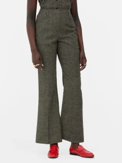 „Rita Ora“ Hose Mit Fischgrätmuster