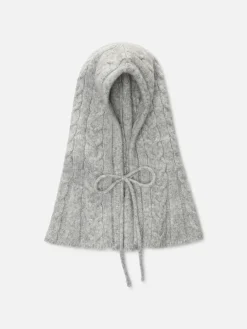 „Rita Ora“ Kapuze Mit Zopfmuster