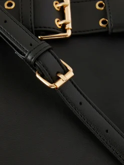 „Rita Ora“ Kunstleder-Tragetasche Mit Schnalle