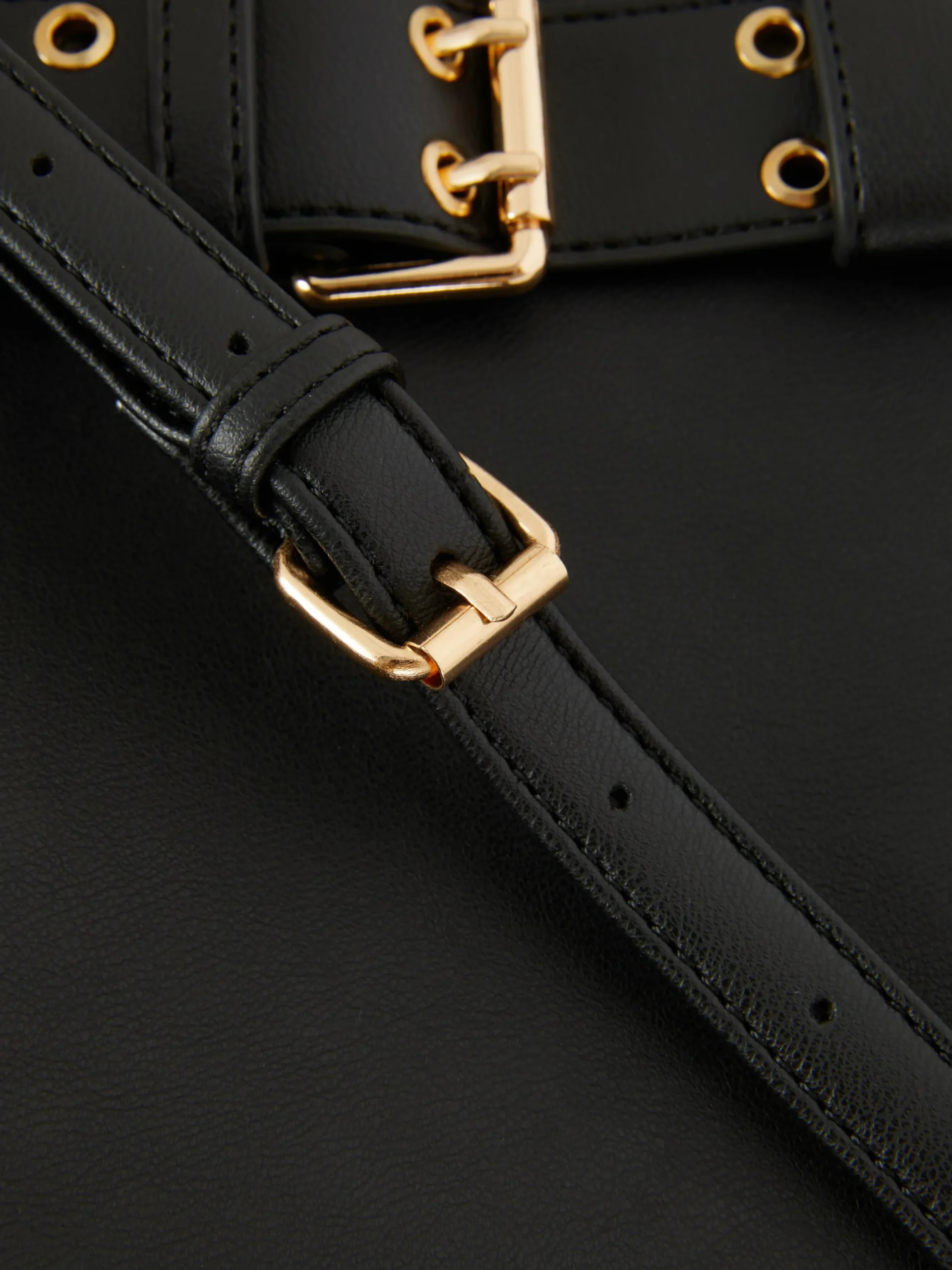 „Rita Ora“ Kunstleder-Tragetasche Mit Schnalle