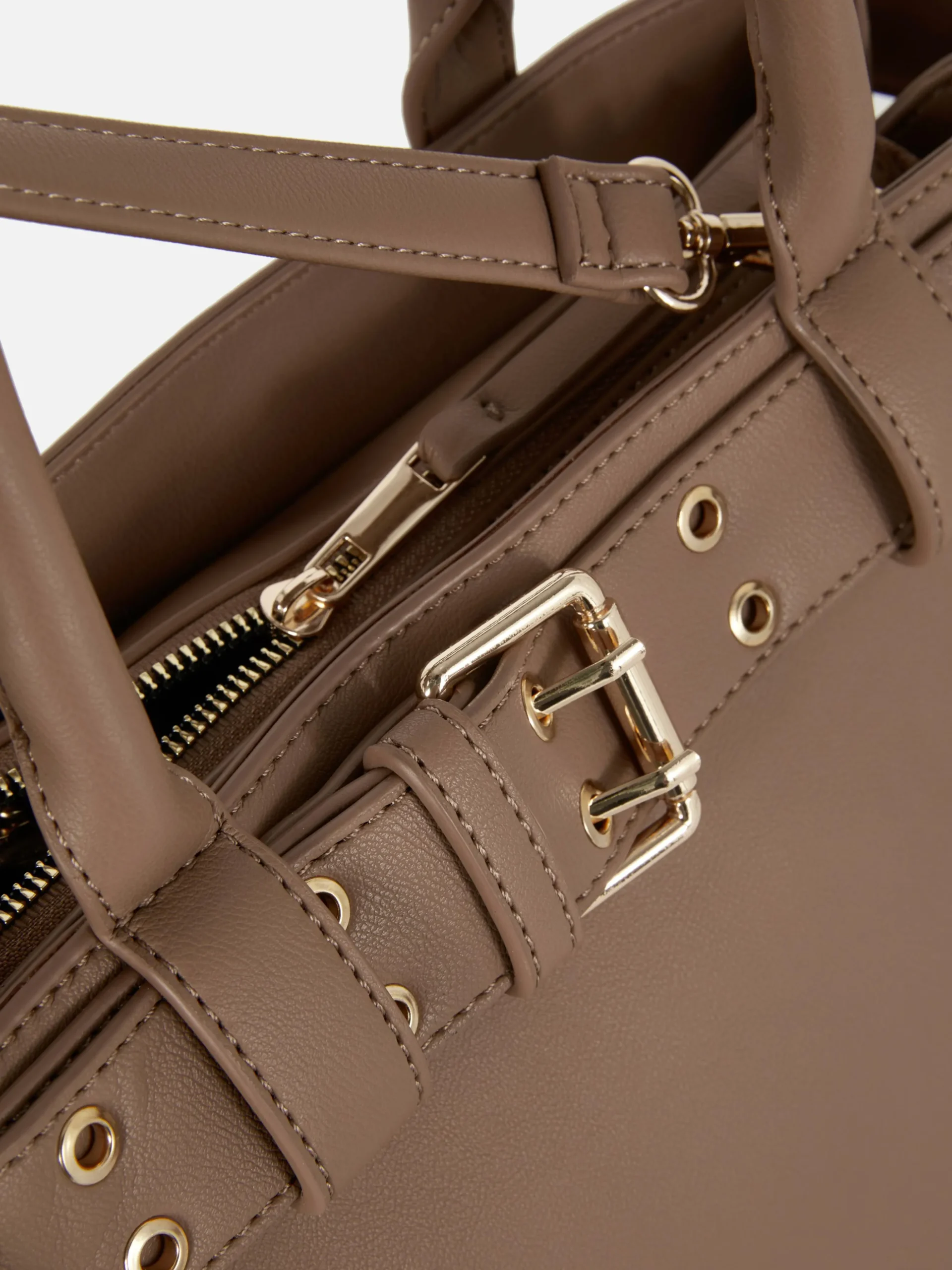 „Rita Ora“ Kunstleder-Tragetasche Mit Schnalle