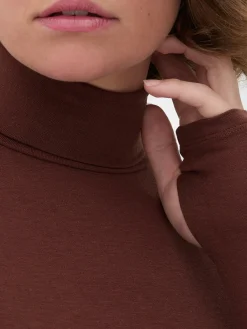 „Rita Ora“ Langarmshirt Mit Rollkragen