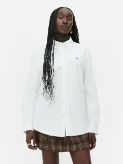 „Rita Ora“ Oxford-Hemd Mit Knopfleiste