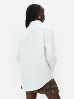 „Rita Ora“ Oxford-Hemd Mit Knopfleiste