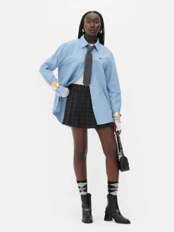 „Rita Ora“ Oxford-Hemd Mit Knopfleiste