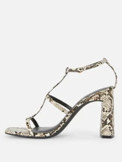 „Rita Ora“ Sandaletten Mit Blockabsatz