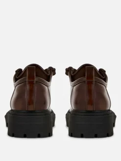 „Rita Ora“ Schnürloafer Mit Dicker Sohle