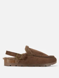 „Rita Ora“ Slingback-Loafer In Wildleder-Optik