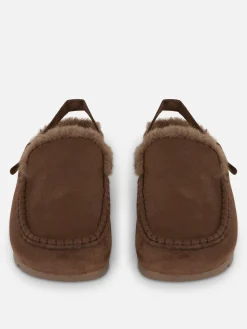 „Rita Ora“ Slingback-Loafer In Wildleder-Optik