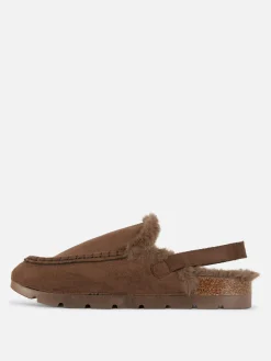 „Rita Ora“ Slingback-Loafer In Wildleder-Optik