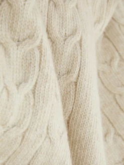 „Rita Ora“ Strickshorts Mit Zopfmuster