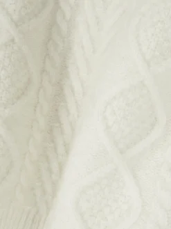 „Rita Ora“ Strickweste Mit Zopfmuster