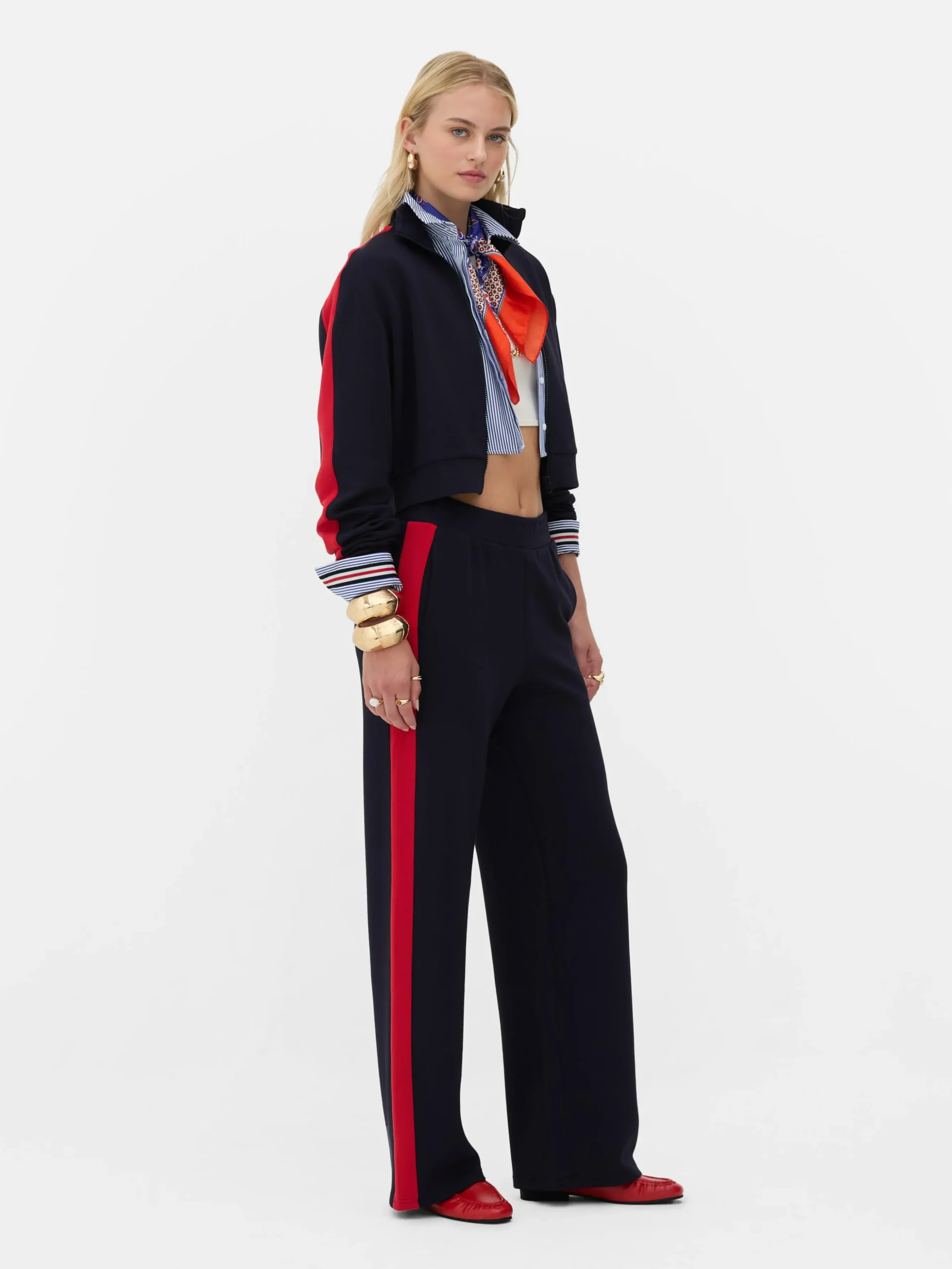 „Rita Ora“ Sweatshirt Mit Trichterkragen Und Reißverschluss