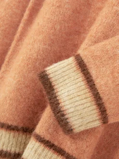 „Rita Ora“ Vintage-Pullover Mit V-Ausschnitt