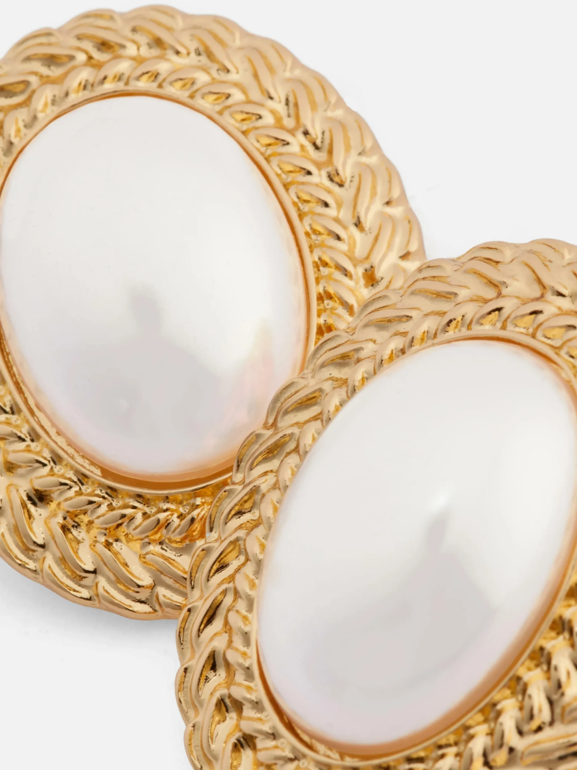 „Rita Ora“ XL-Ohrstecker Mit Kunstperlen