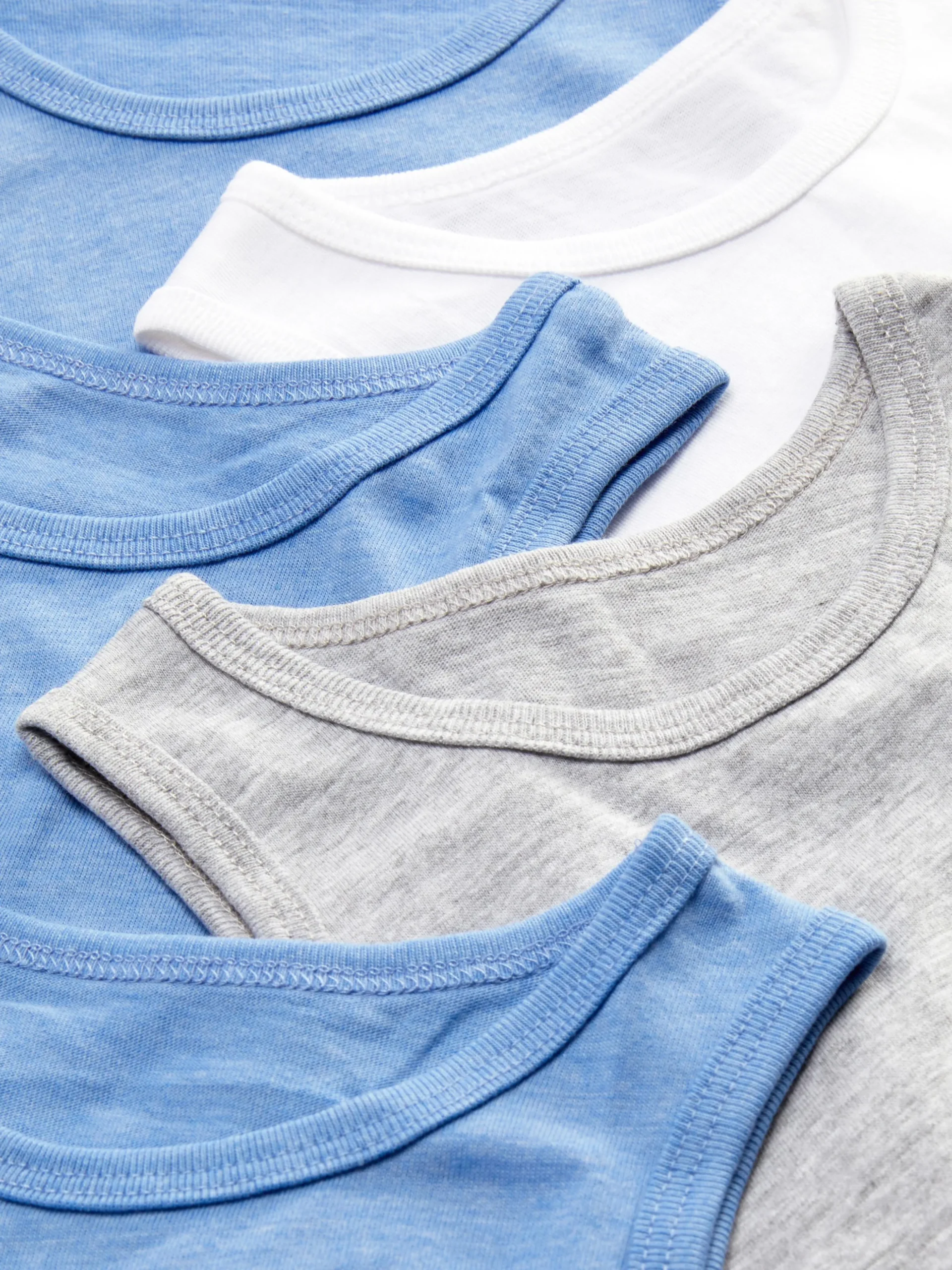 Ärmellose Unterhemden, 5er-Pack